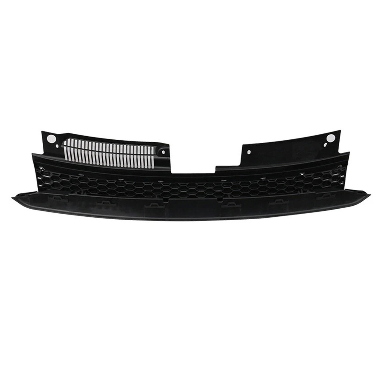 2011-2014 Volkswagen Jetta Wagon MK6 GTI Style Front High Bar Black Chrome Trim Grille 5K0-853-651-AL-QWA Generic