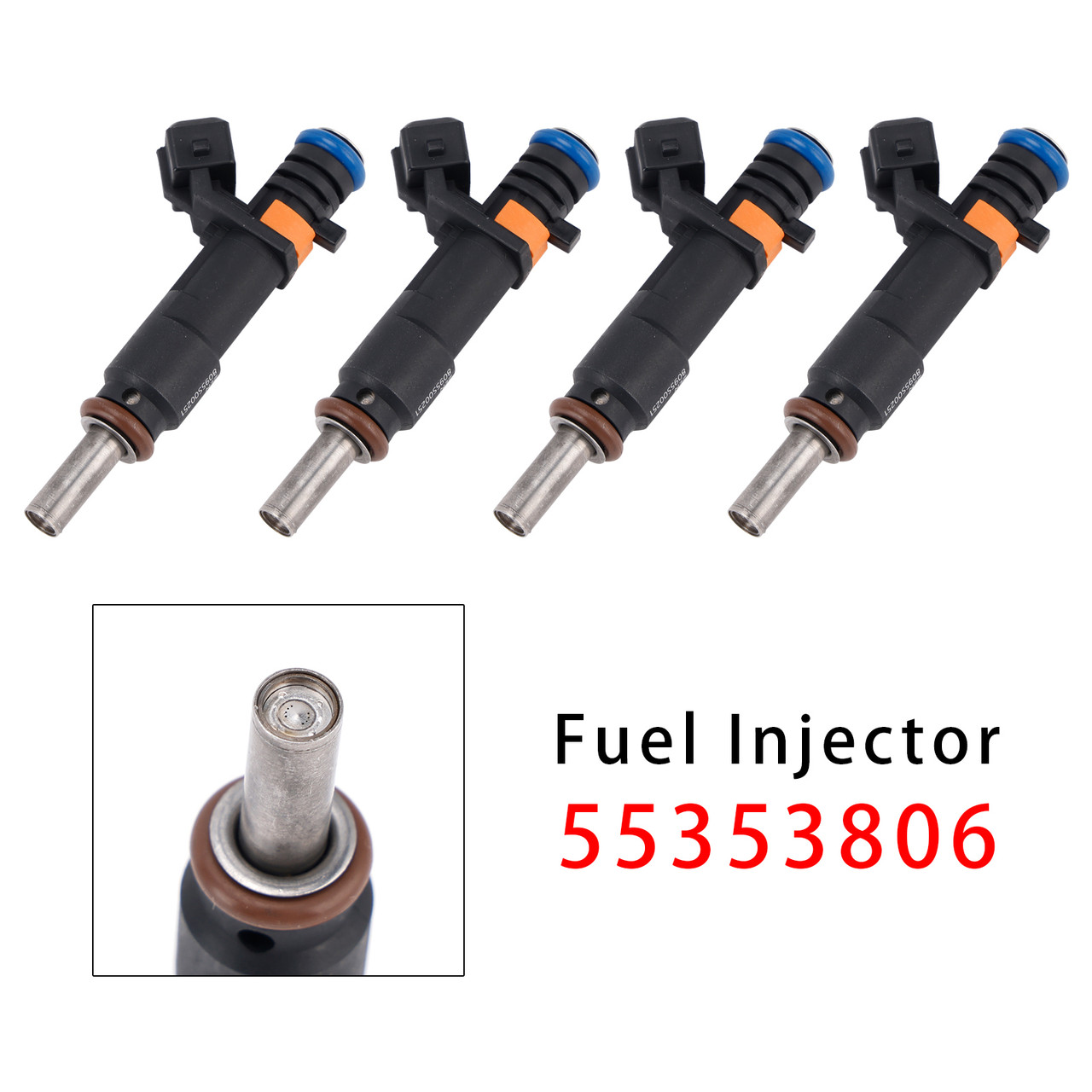 4Pcs Fuel Injector For Vauxhall Astra Insignia A Chevrolet Cruze Trax 55353806