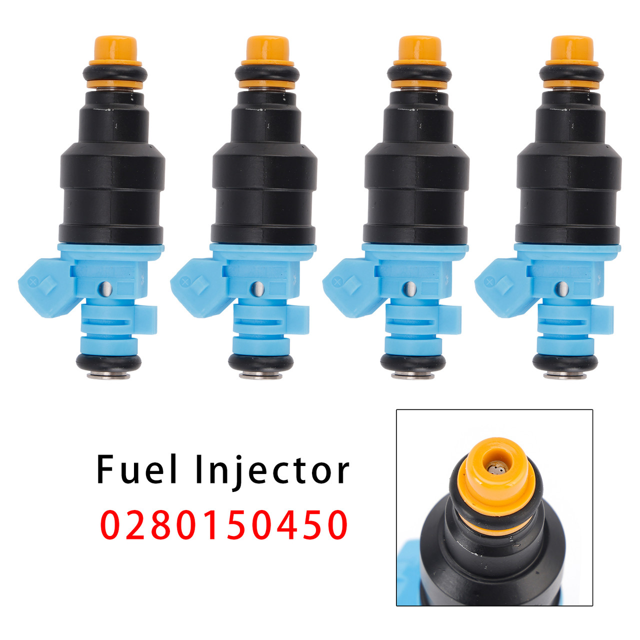 1996-2000 Fiat Coupé 2.0L 4Pcs Fuel Injector 0280150450 Generic