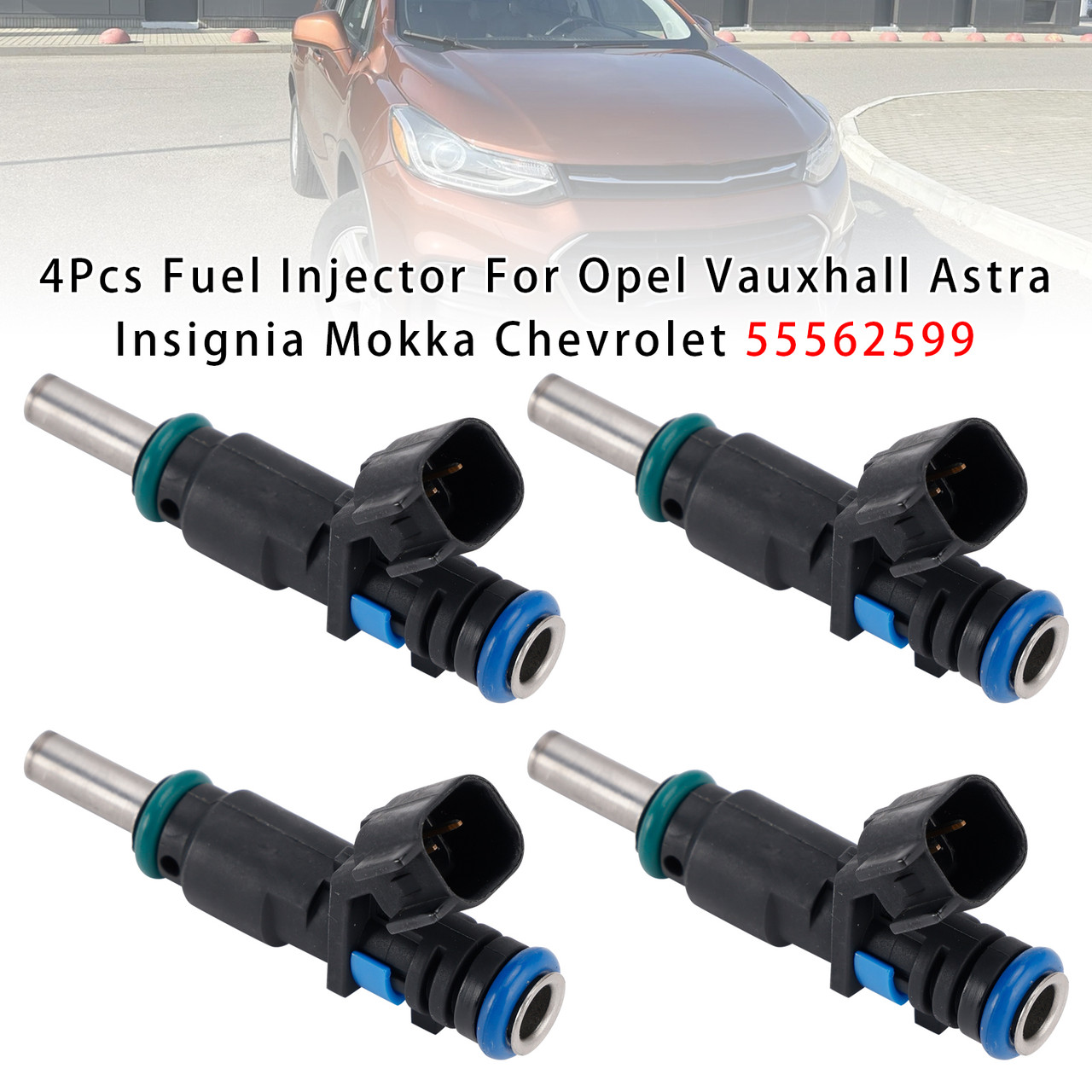 2012-2023 Chevrolet Trax 1.6 Petrol SUV 4Pcs Fuel Injector 55562599 Generic
