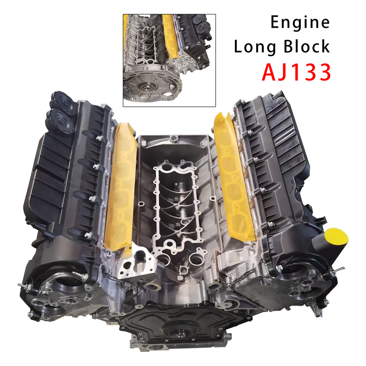 Engine Motor Assembly AJ133 For Jaguar XJ Land Rover Range V8 5.0 L 15-2019 4WD