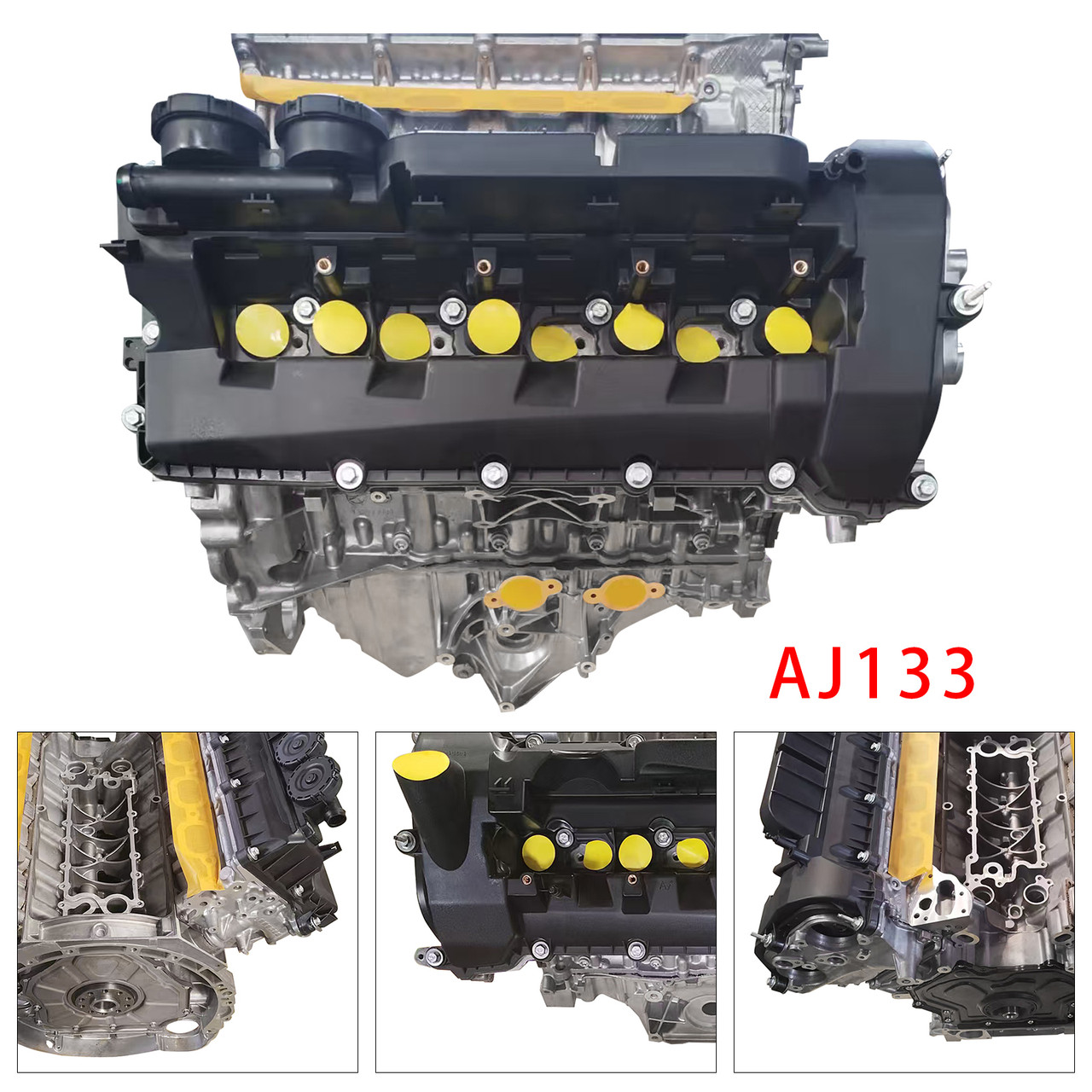 Engine Motor Assembly AJ133 For Jaguar XJ Land Rover Range V8 5.0 L 15-2019 4WD