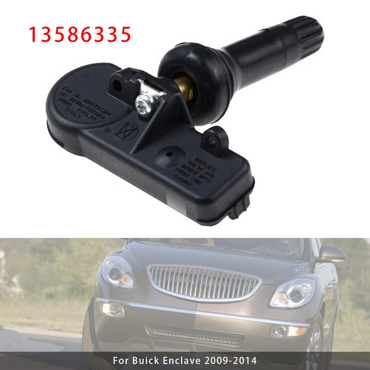 2007-2010 Pontiac G3 G5 1X TPMS Tire Pressure Sensor 13586335 Generic