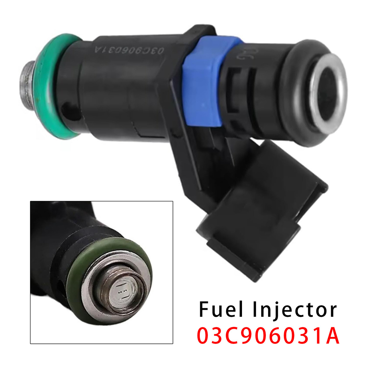 2006-2015 Skoda Fabia II Rapid Roomster 1Pcs Fuel Injector 03C906031A Generic