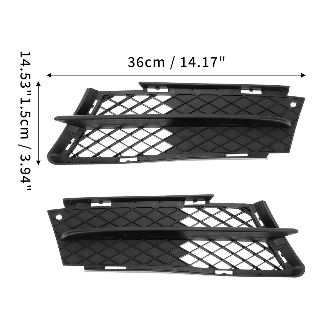 2006-2008 BMW 3 Series E90 E91 Front Fog Light Grille 51117134081 Generic