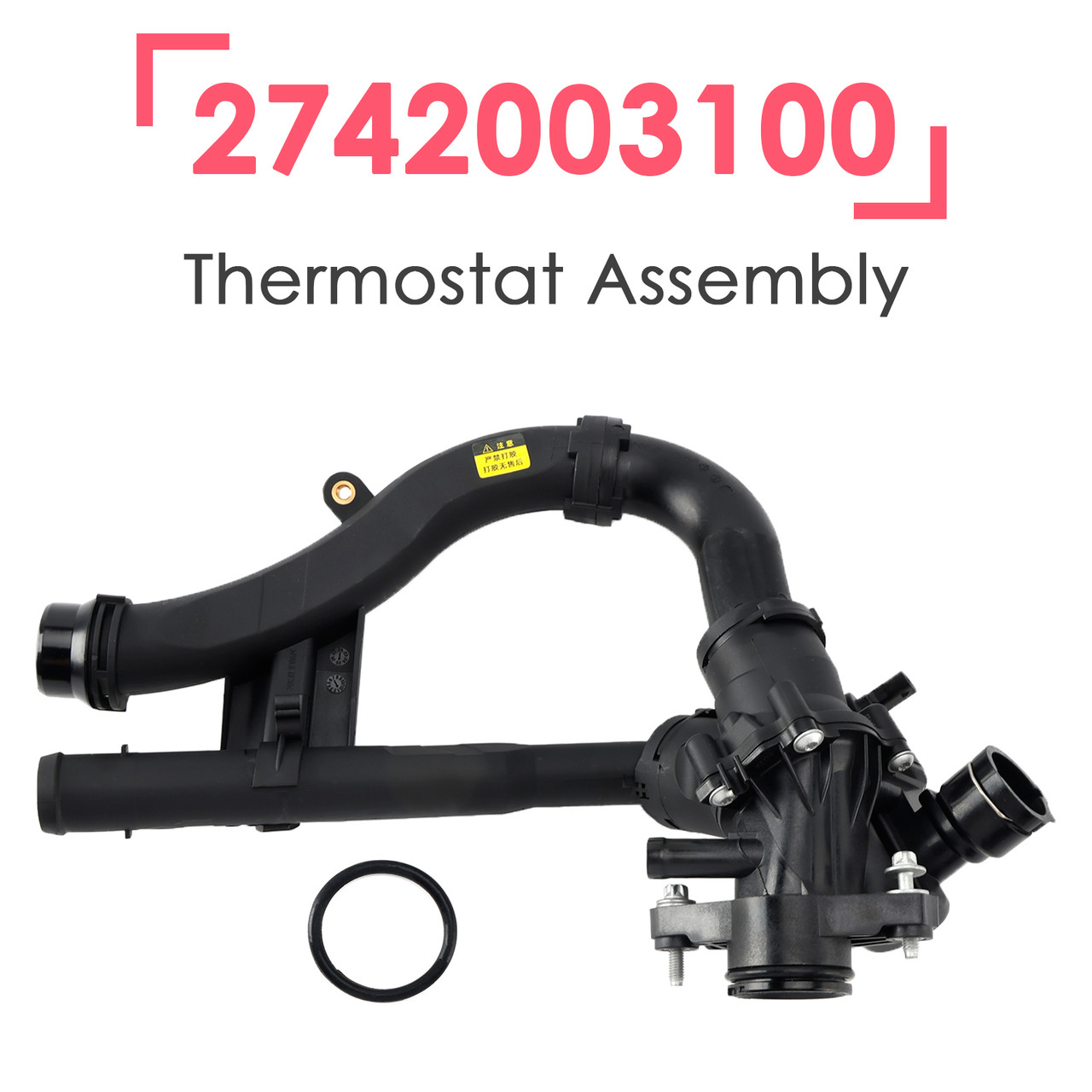 2015-2019 Mercedes Benz W205 W212 M274 C300 E300 Thermostat Assembly 2742003100 Generic