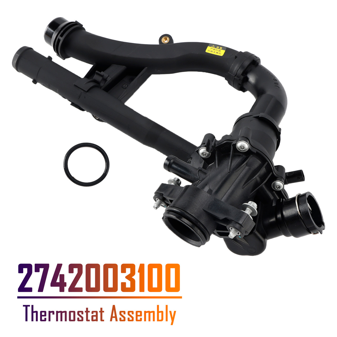 2015-2019 Mercedes Benz W205 W212 M274 C300 E300 Thermostat Assembly 2742003100 Generic
