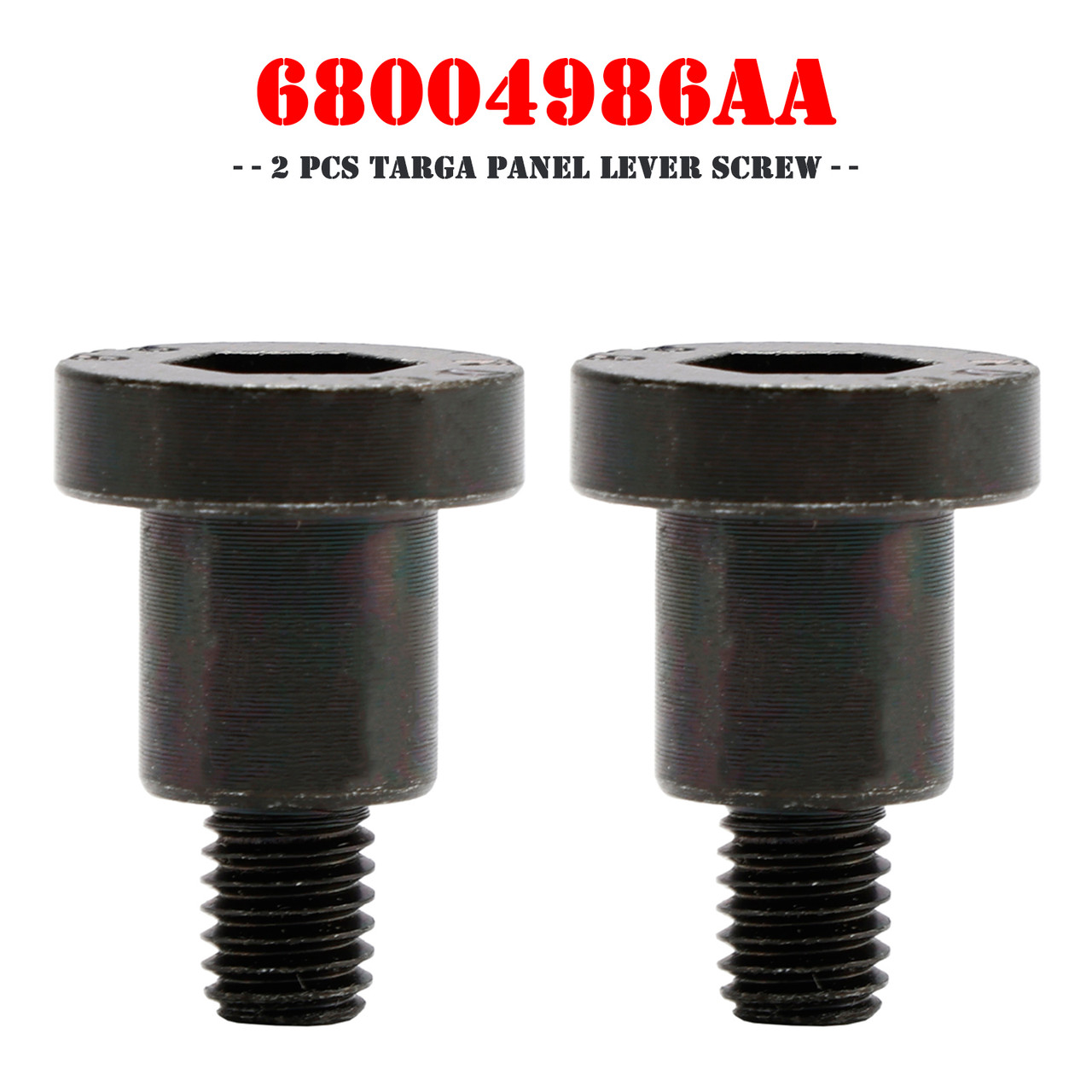 2007-2017 Jeep Wrangler 2 Pcs Targa Panel Lever Screw 68004986AA Generic