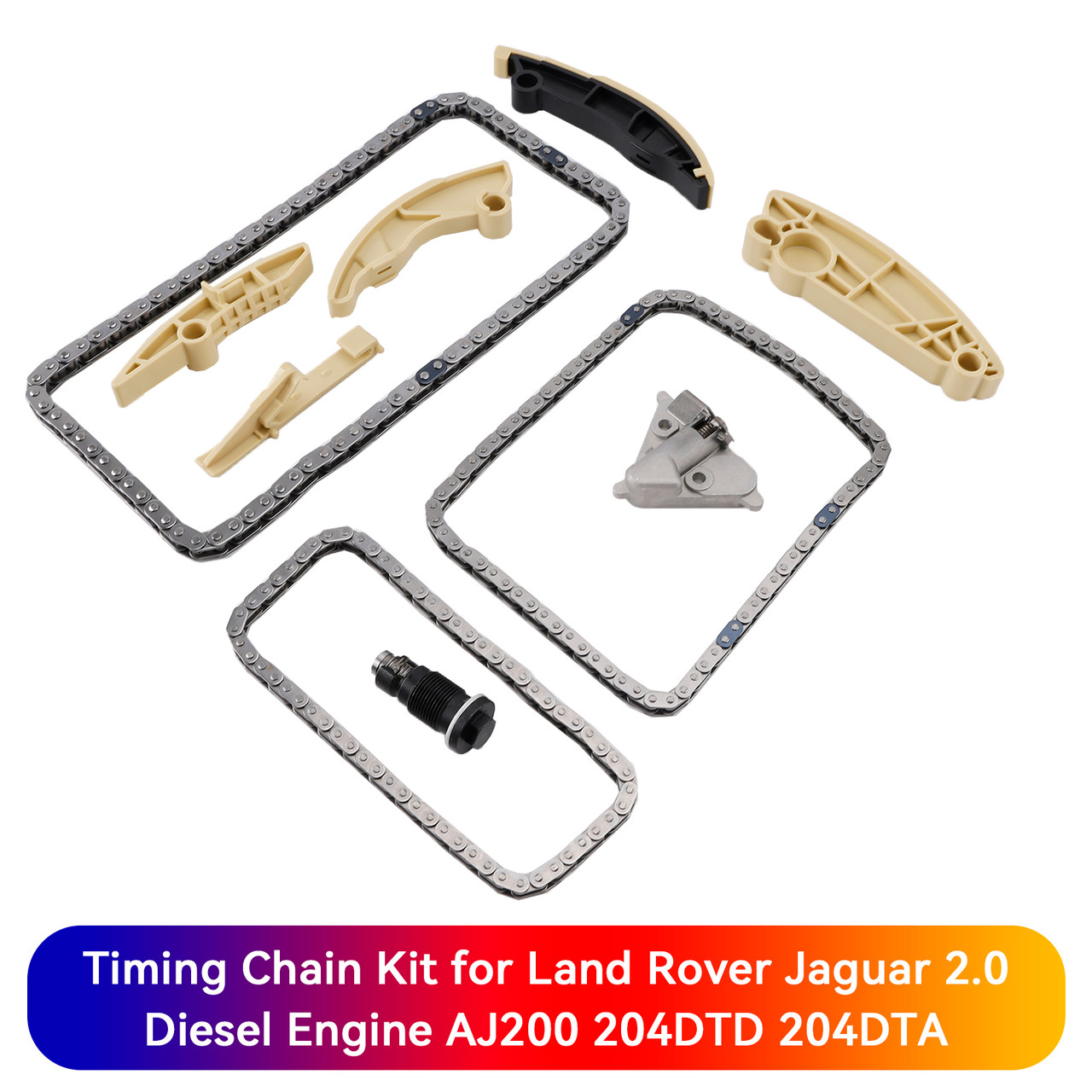 2015 2017 Jaguar XE XF Sportbrake Timing Chain Kit AJ813317 JDE36923 Generic