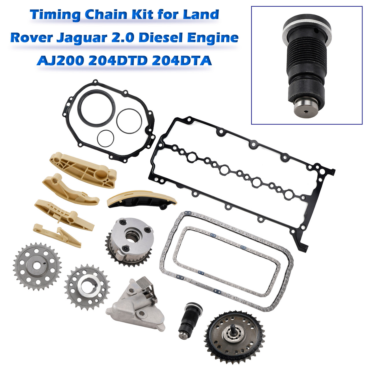 Land Rover 2.0D/ SD4 Timing Chain Kit 204DTA & 204DTD Generic