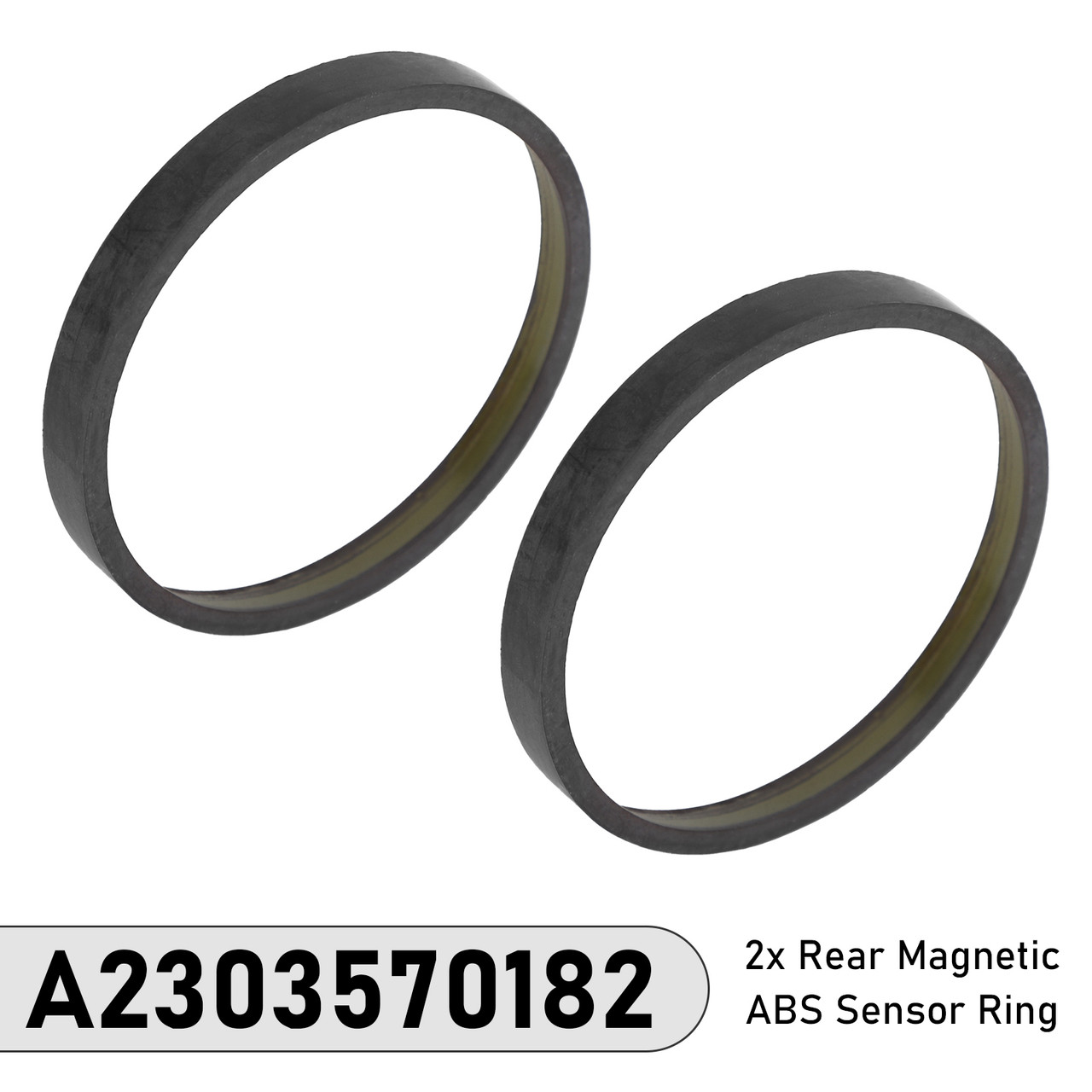 2004-2010 CHRYSLER 300C 2x Rear Magnetic ABS Sensor RingA2303570182 Generic