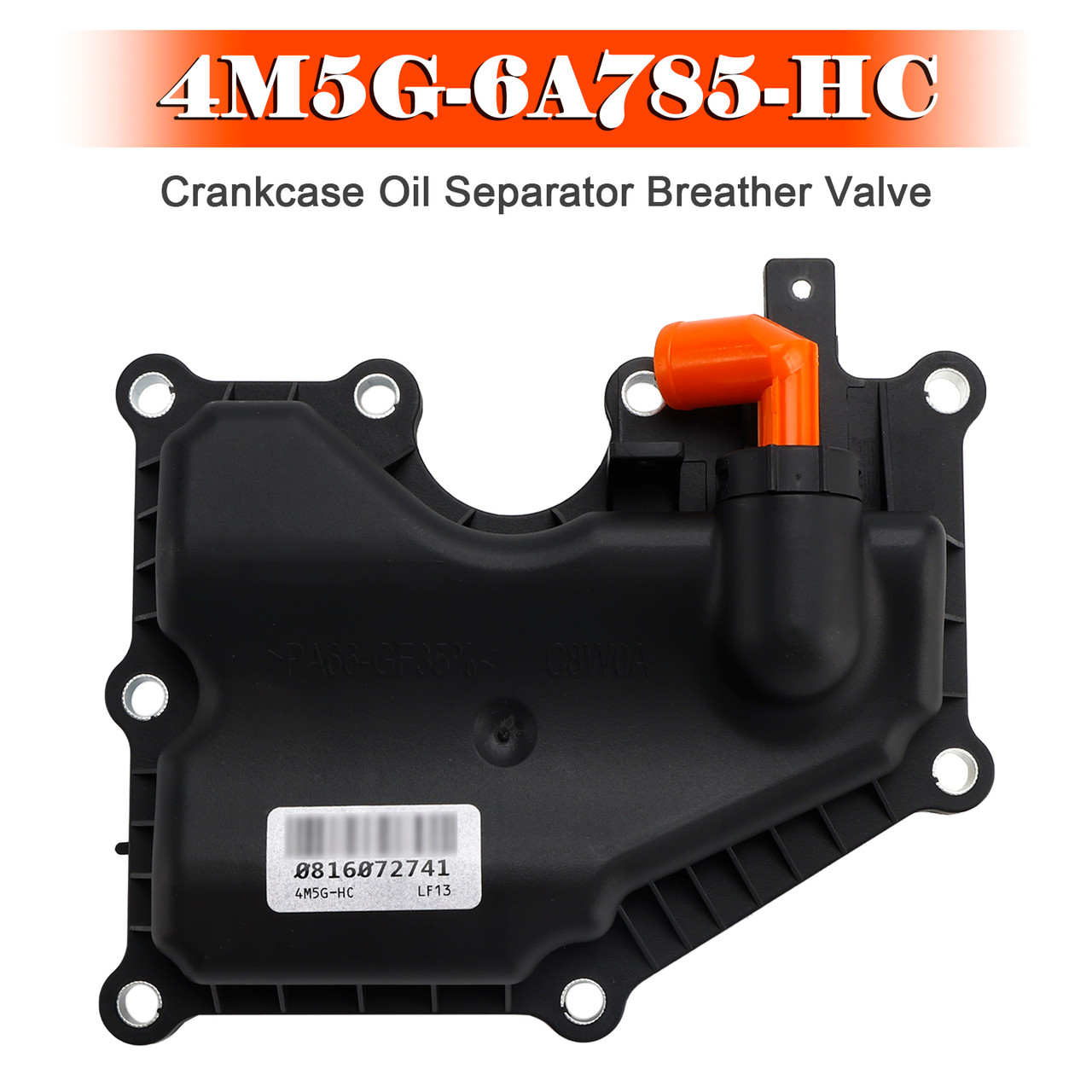 2003-2024 Mazda 3/5/6 2.5L 2.3L L4 Gasolina Crankcase Oil Separator Breather Valve 4M5G-6A785-HC Generic