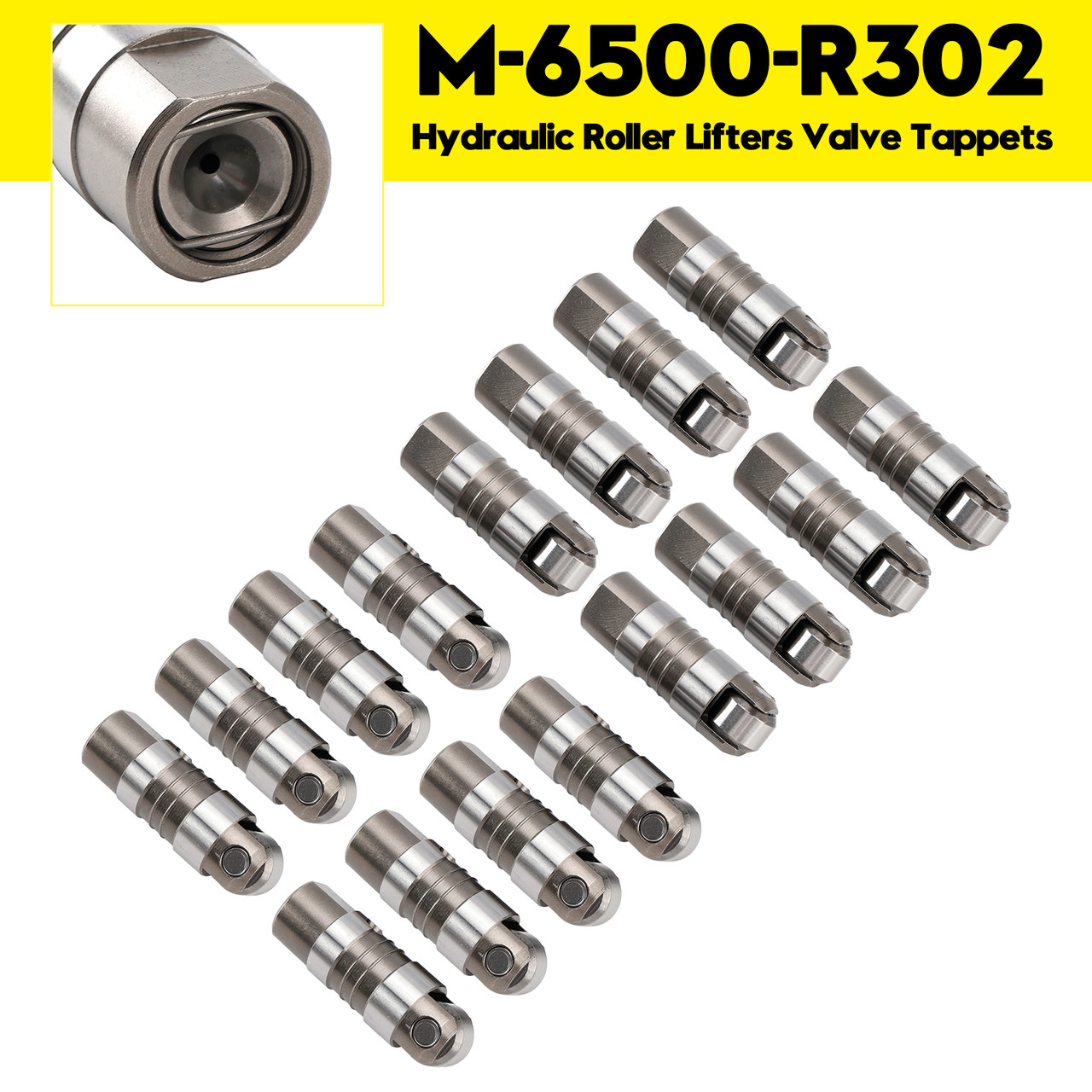 Ford Mustang 5.0 302 Hydraulic Roller Lifters Valve Tappets M-6500-R302 Generic
