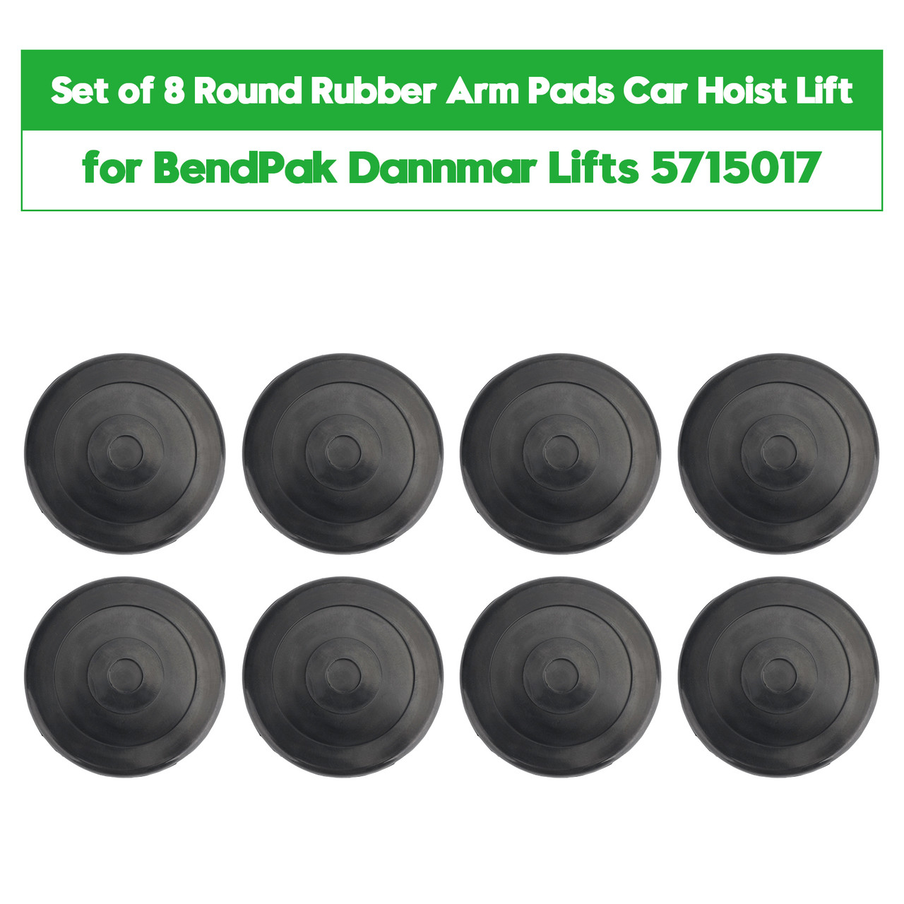 BendPak Dannmar Lifts Set of 8 Round Rubber Arm Pads Car Hoist Lift 5715017 Generic