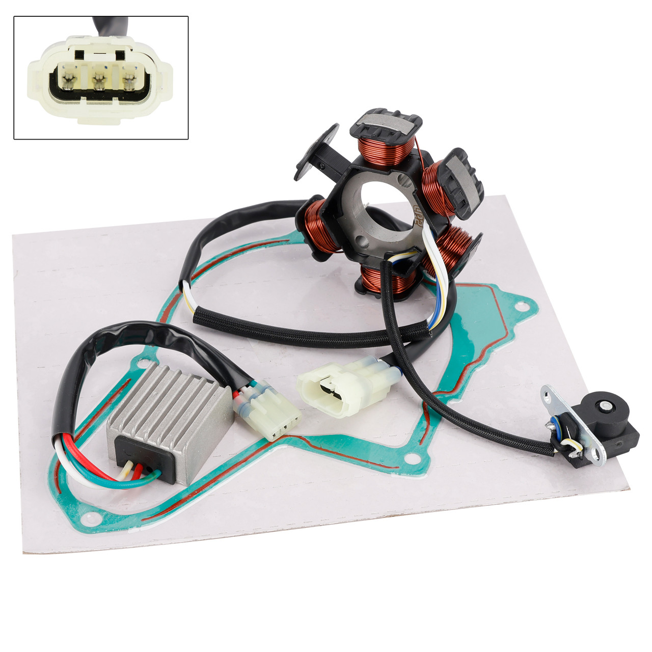 Stator Regulator Rectifier & Gasket for Honda TRX90 TRX90EX TRX90X 2006-2025