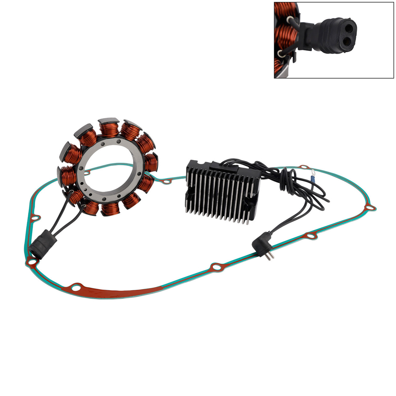 1981-1988 22A Stator Regulator Rectifier Gasket For Big Twin Touring Super Glide Generic