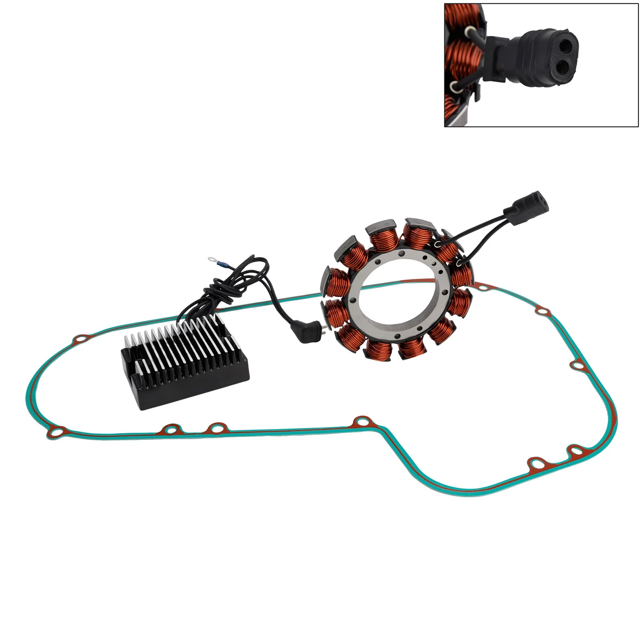 1981-1988 22A Stator Regulator Rectifier Gasket For Big Twin Touring Super Glide Generic
