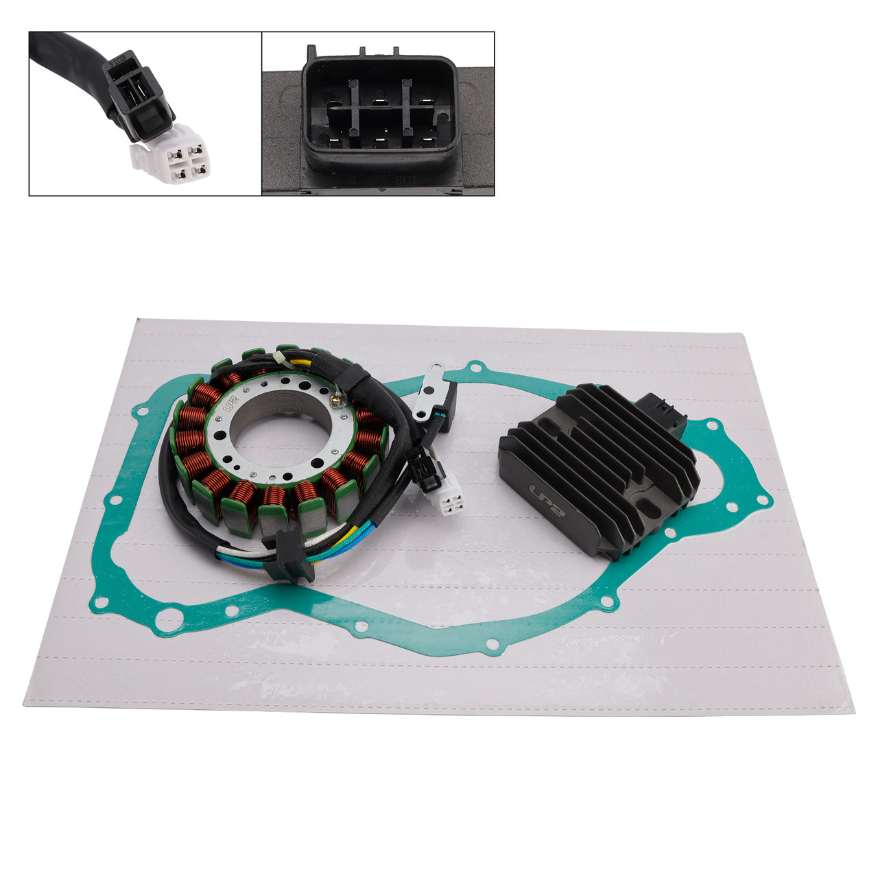 2002-2007 Suzuki LT-A500F Vinson 4x4 Automatic Generator Stator Regulator Rectifier Gasket Set Generic