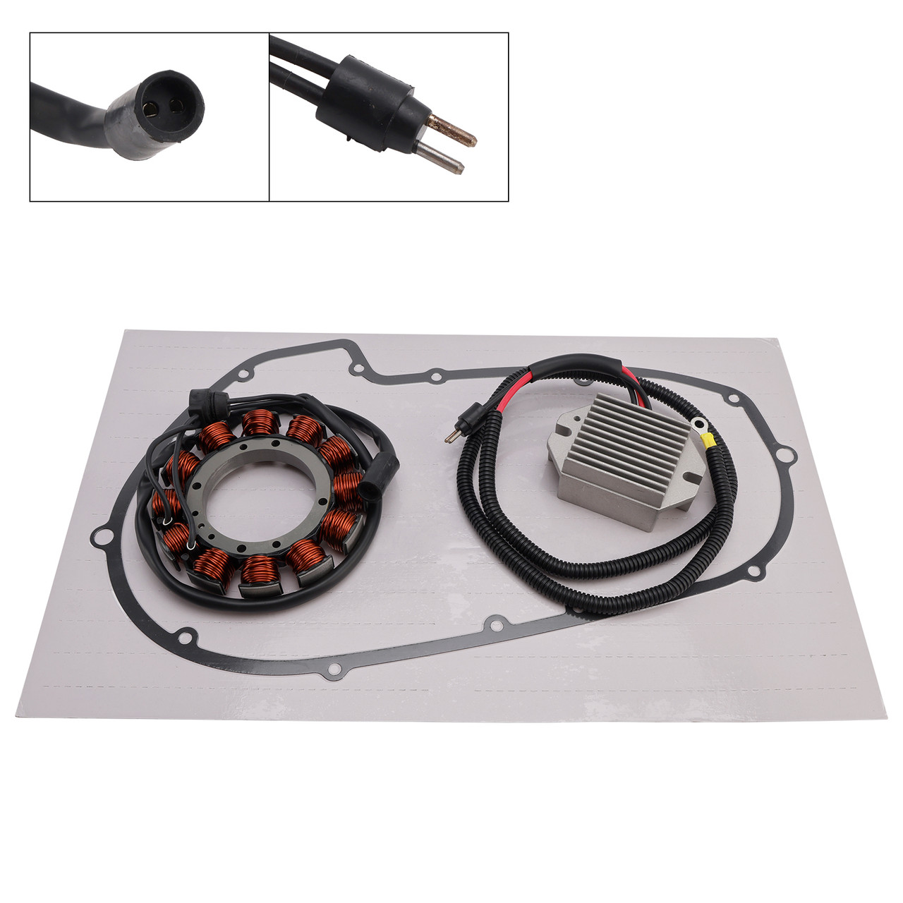 2000-2010 Buell Blast P3 500 Stator And Regulator Rectifier with Gasket Generic