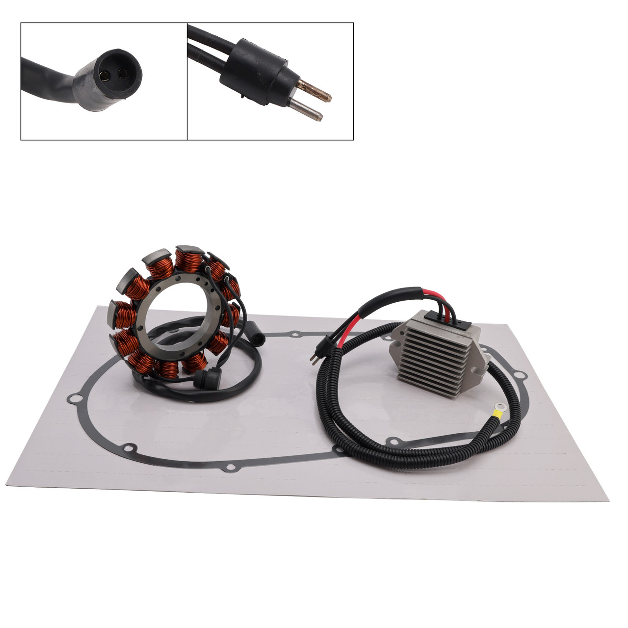 2000-2010 Buell Blast P3 500 Stator And Regulator Rectifier with Gasket Generic