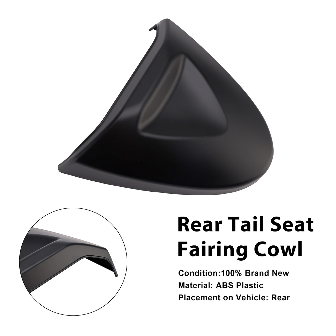 2022-2025 Trident 660 Rear Tail Seat Fairing Cowl Cover Matte Black Generic