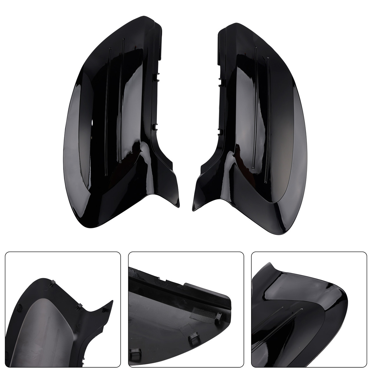 2022-2025 Triumph Trident 660 Tank Side Panel Cover Fairing Black Generic