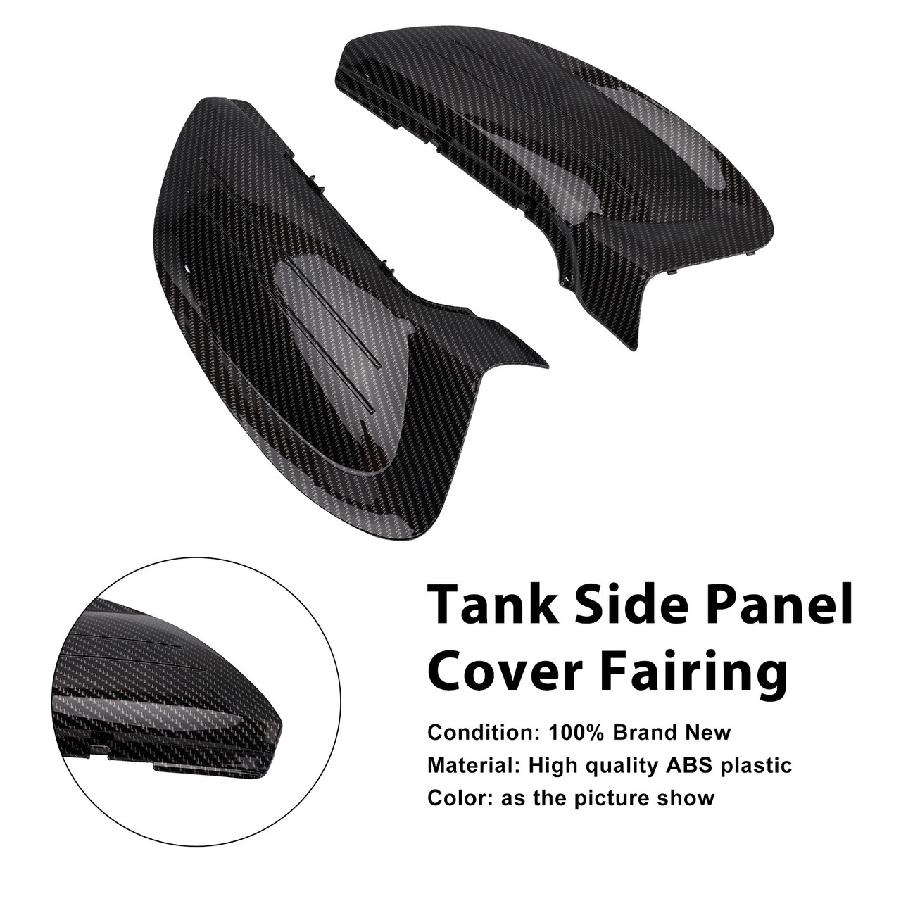2022-2025 Triumph Trident 660 Tank Side Panel Cover Fairing Carbon Generic