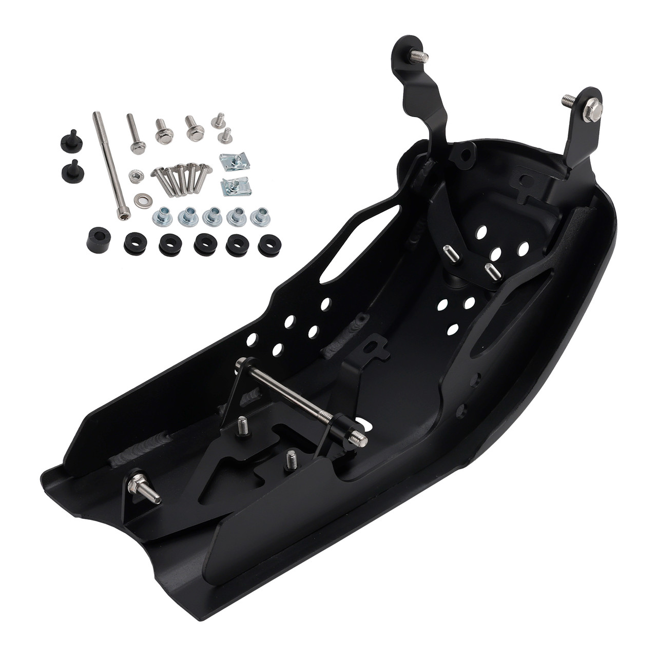 2025-2026 Tracker 400 Aluminum Sump Guard Skid Bash Plate Black Generic