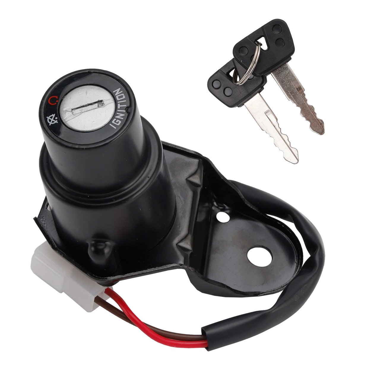 1987-2003 Yamaha Virago 535 XV535 XV400 2-Pin Ignition Key Switch Generic