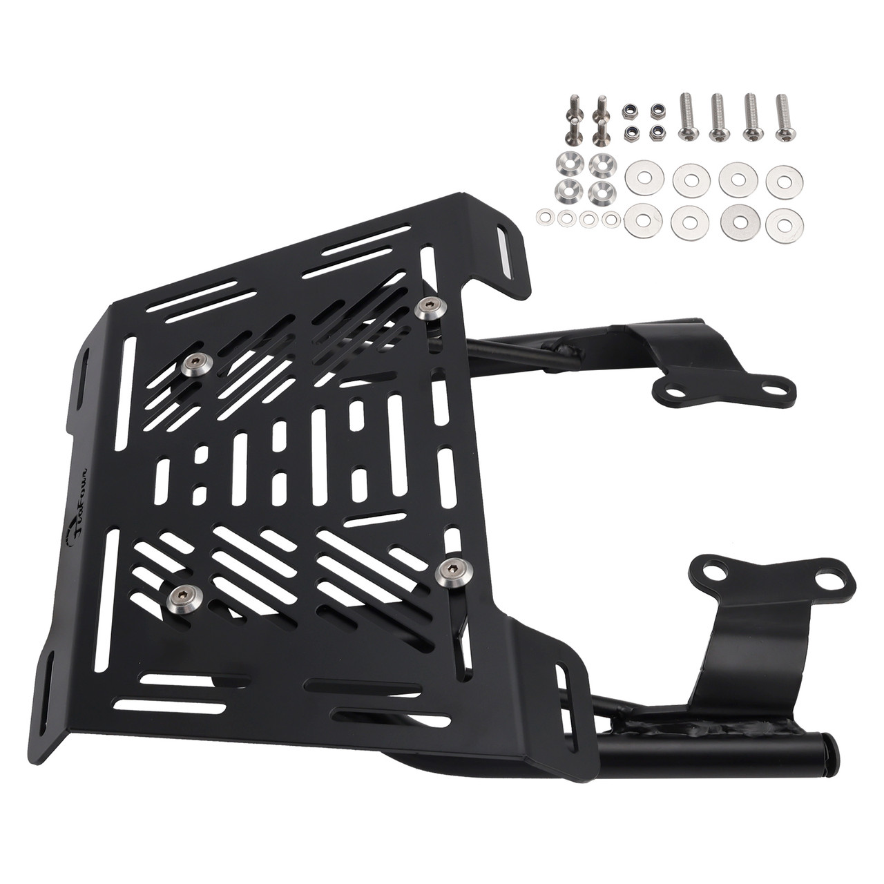 2024-2025 Honda NX400 NX500 Rear Carrier Tube Type Luggage Rack Black Generic