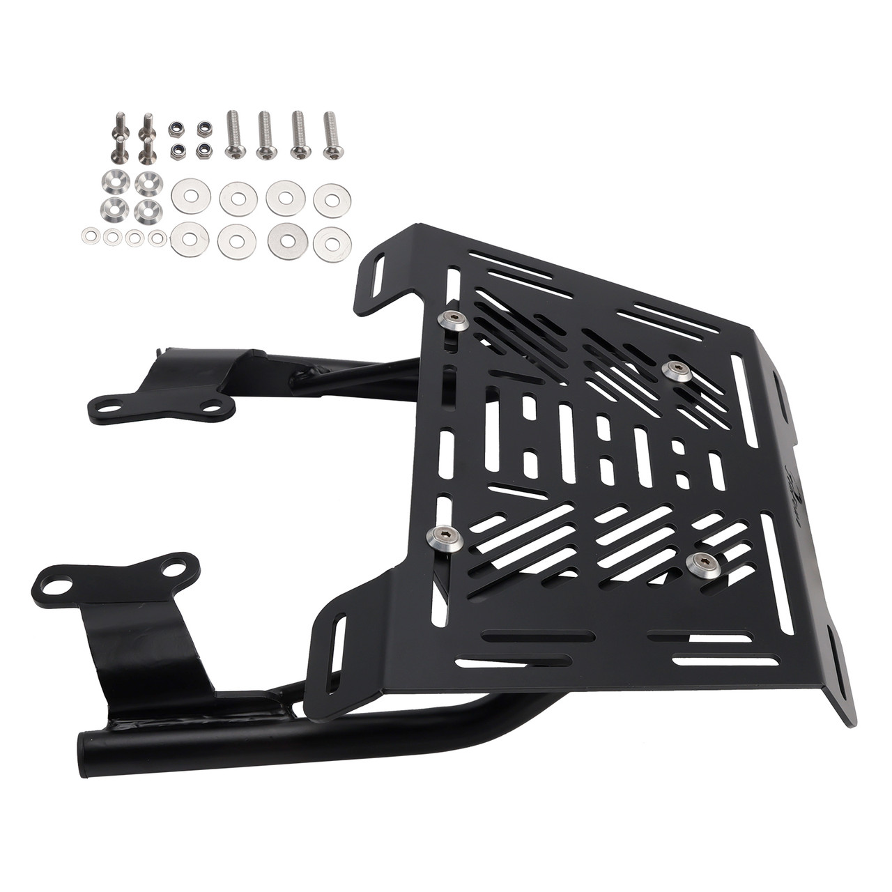2024-2025 Honda NX400 NX500 Rear Carrier Tube Type Luggage Rack Black Generic