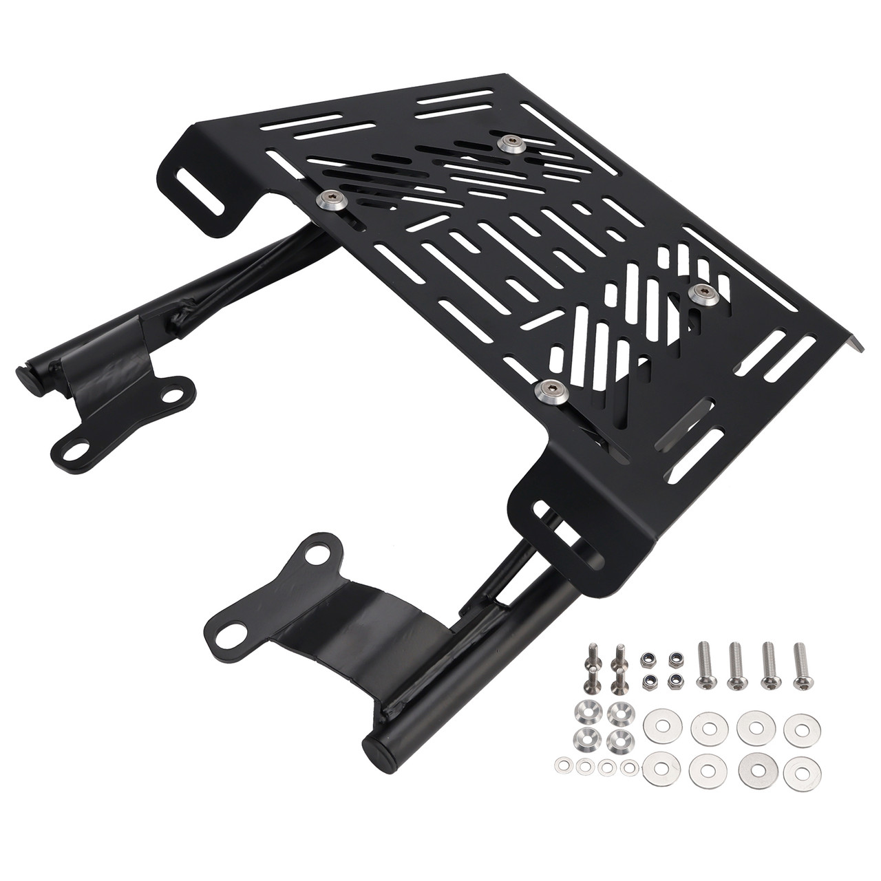 2013-2023 Honda CB400X CB500X CB500F Rear Carrier Tube Type Luggage Rack Black Generic