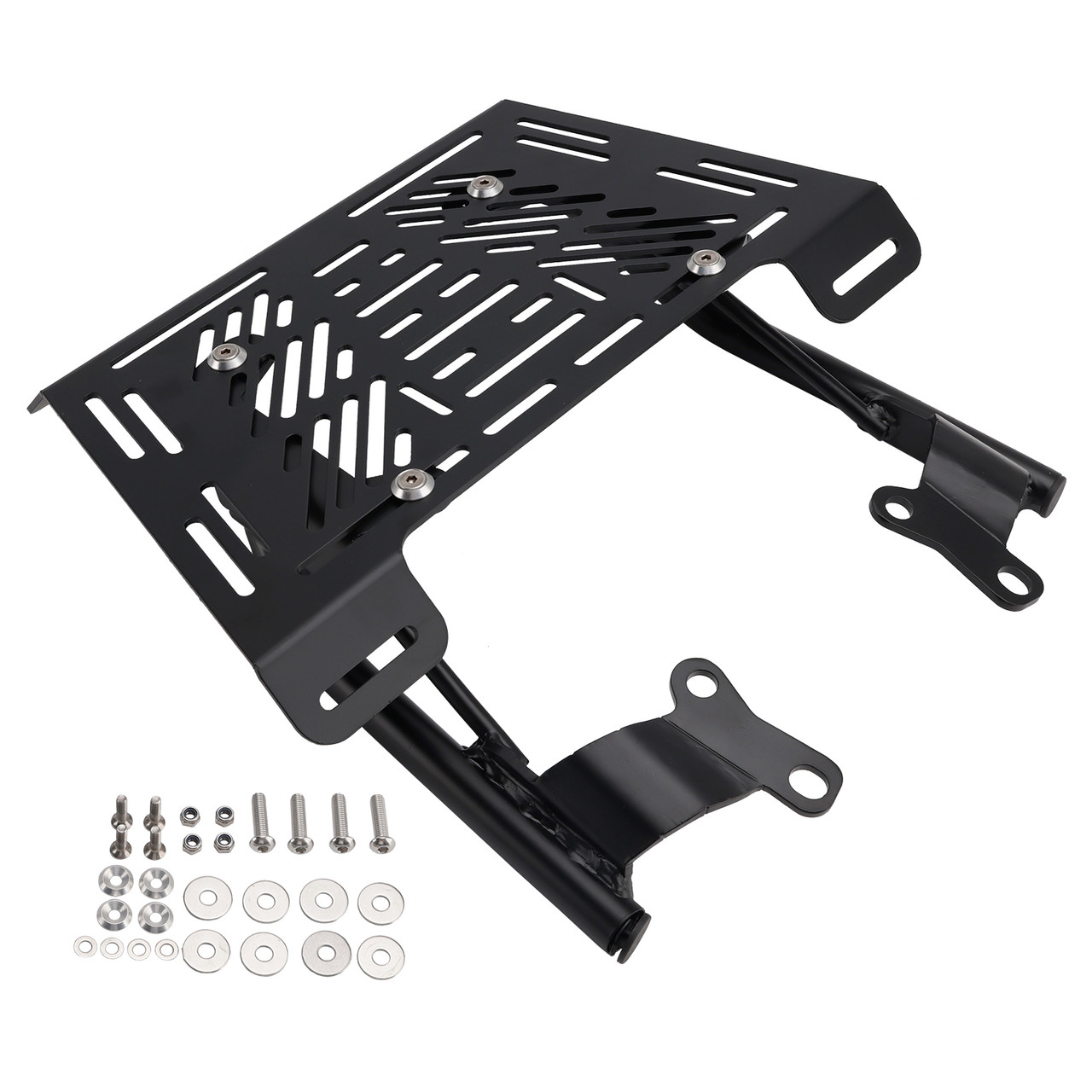 2013-2023 Honda CB400X CB500X CB500F Rear Carrier Tube Type Luggage Rack Black Generic