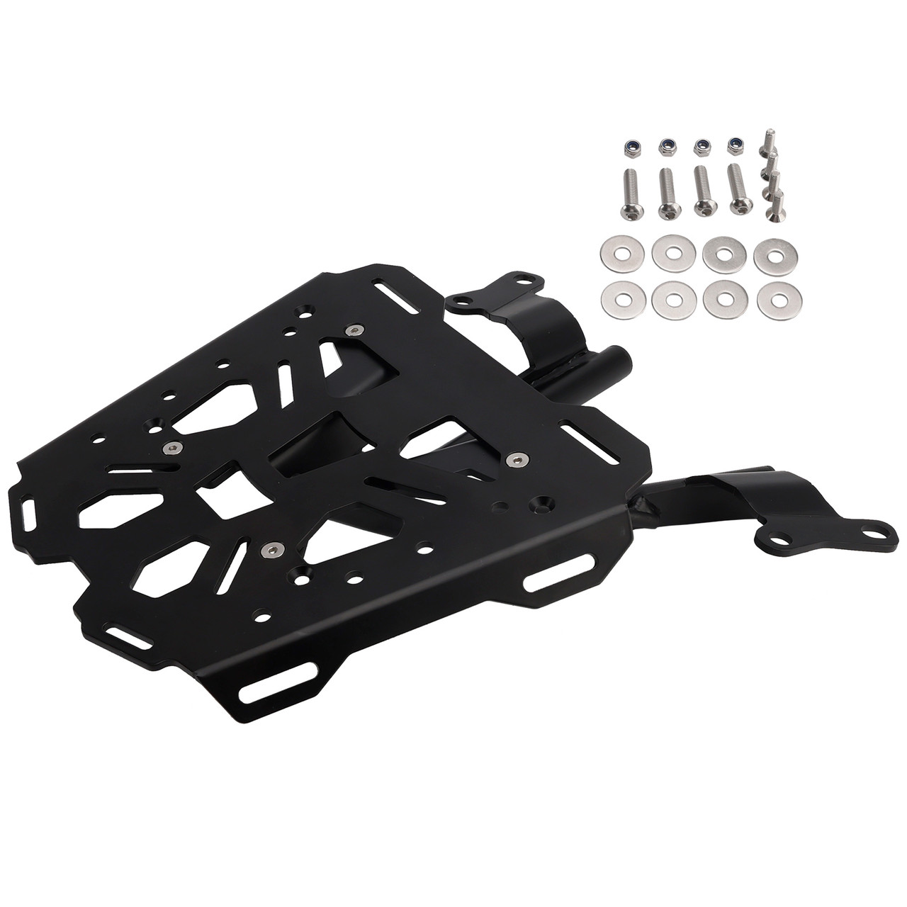 Black Rear Luggage Rack Carrier For Honda NX400 CB400X CB500F CB500X NX500
