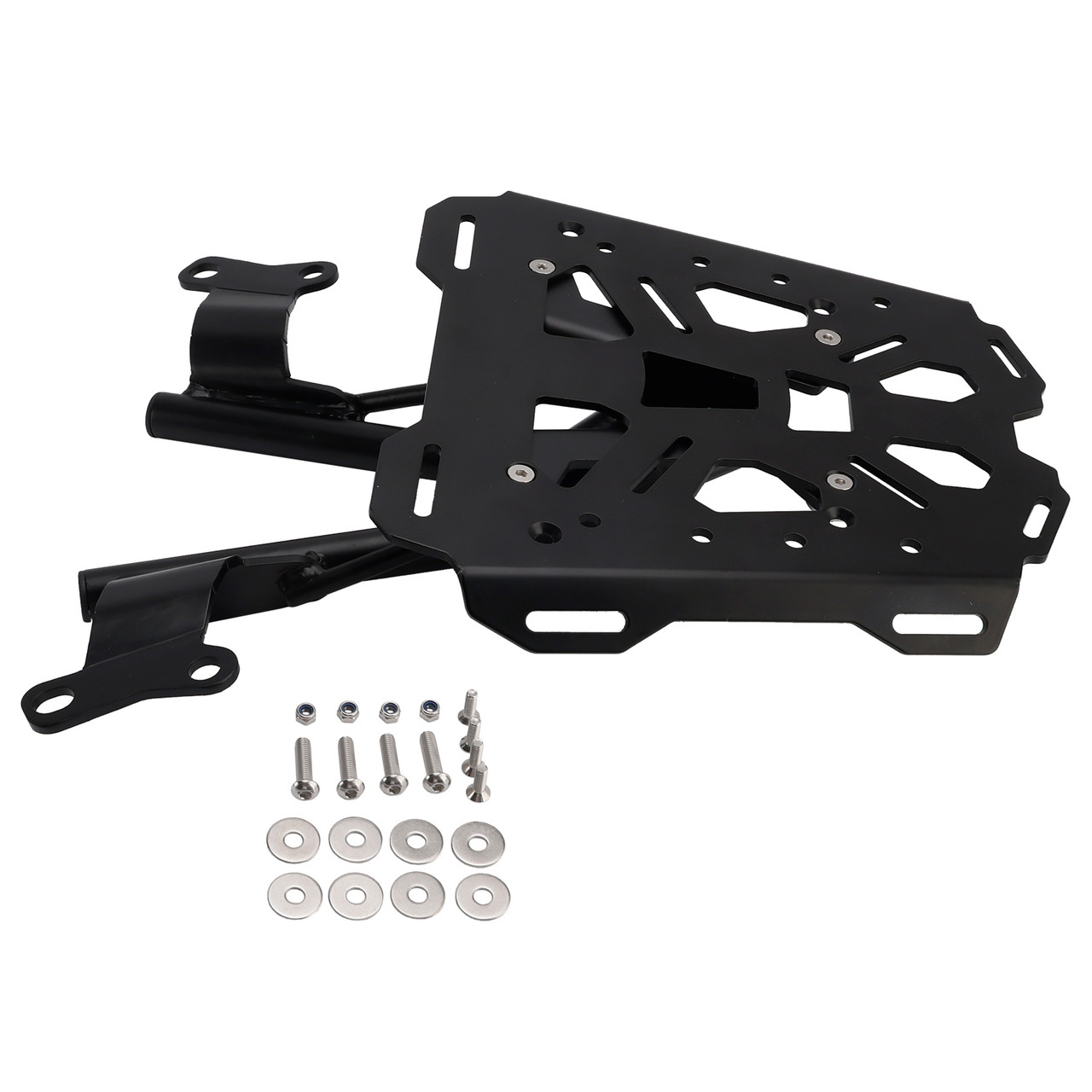 Black Rear Luggage Rack Carrier For Honda NX400 CB400X CB500F CB500X NX500