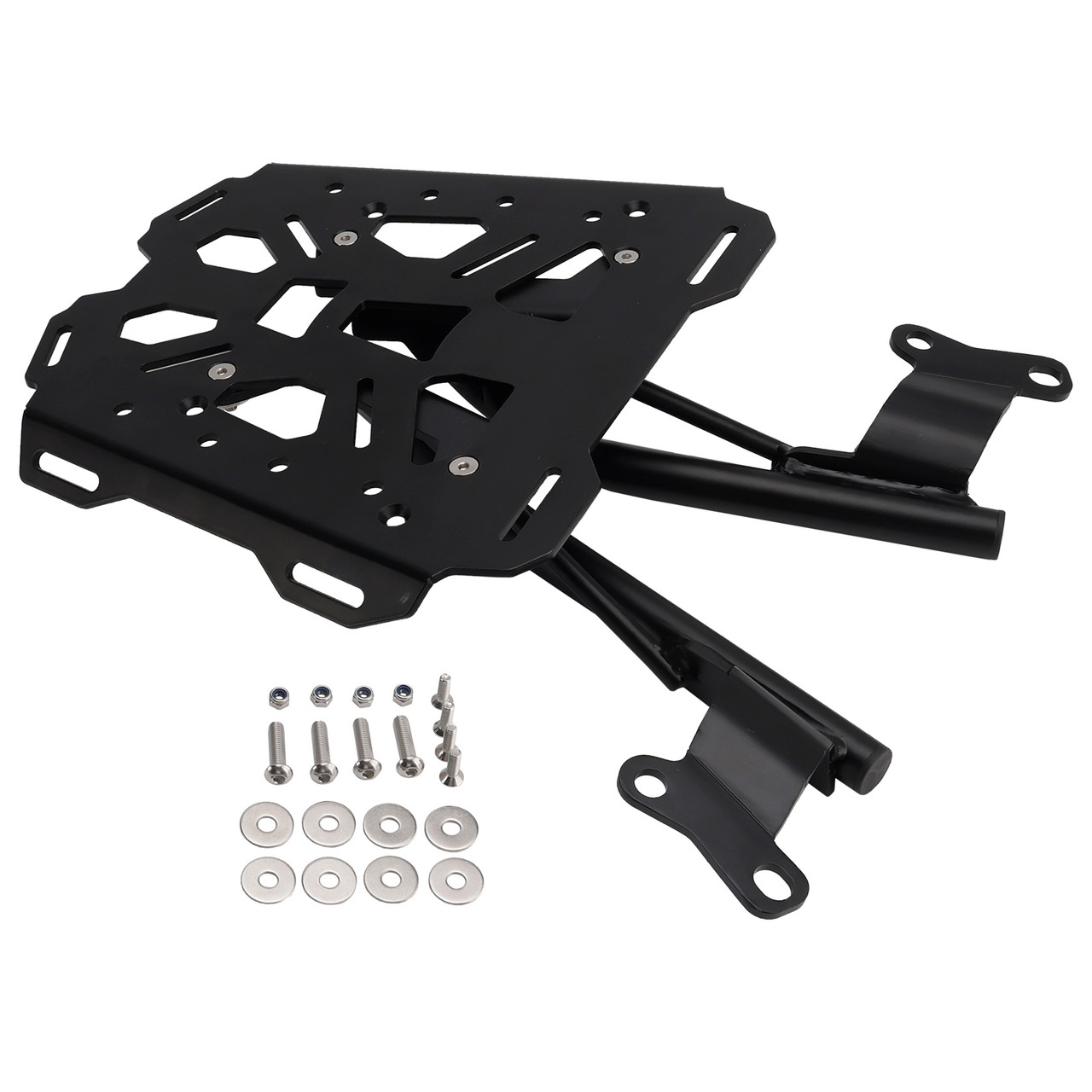 Black Rear Luggage Rack Carrier For Honda NX400 CB400X CB500F CB500X NX500