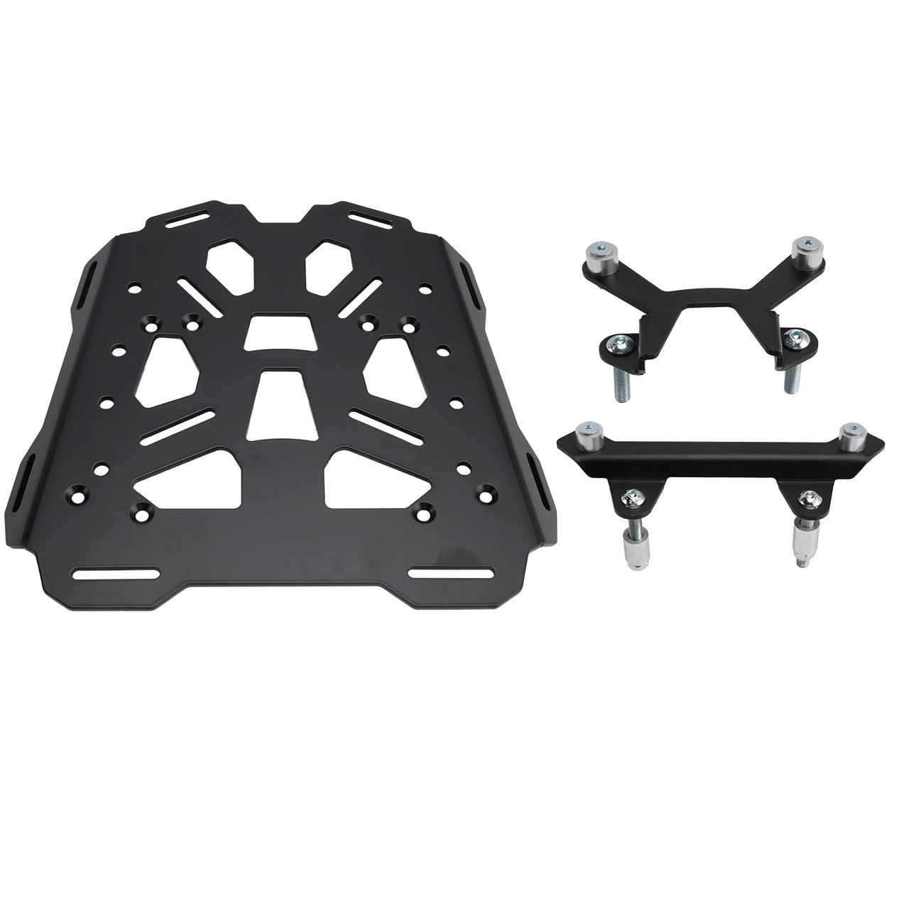 2023-2026 Suzuki V-Strom 800 DE/ RE Aluminum Top Rack Luggage Carrier Plate Matte Black Generic