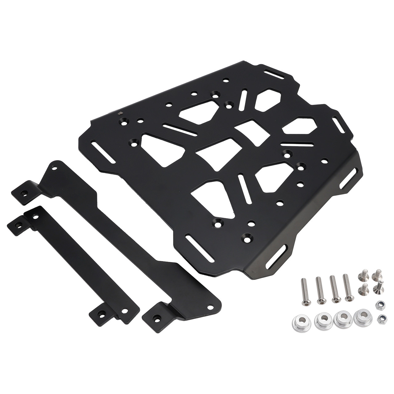 2018-2025 BMW F750GS F850GS Aluminum Top Rack Luggage Carrier Plate Black Generic