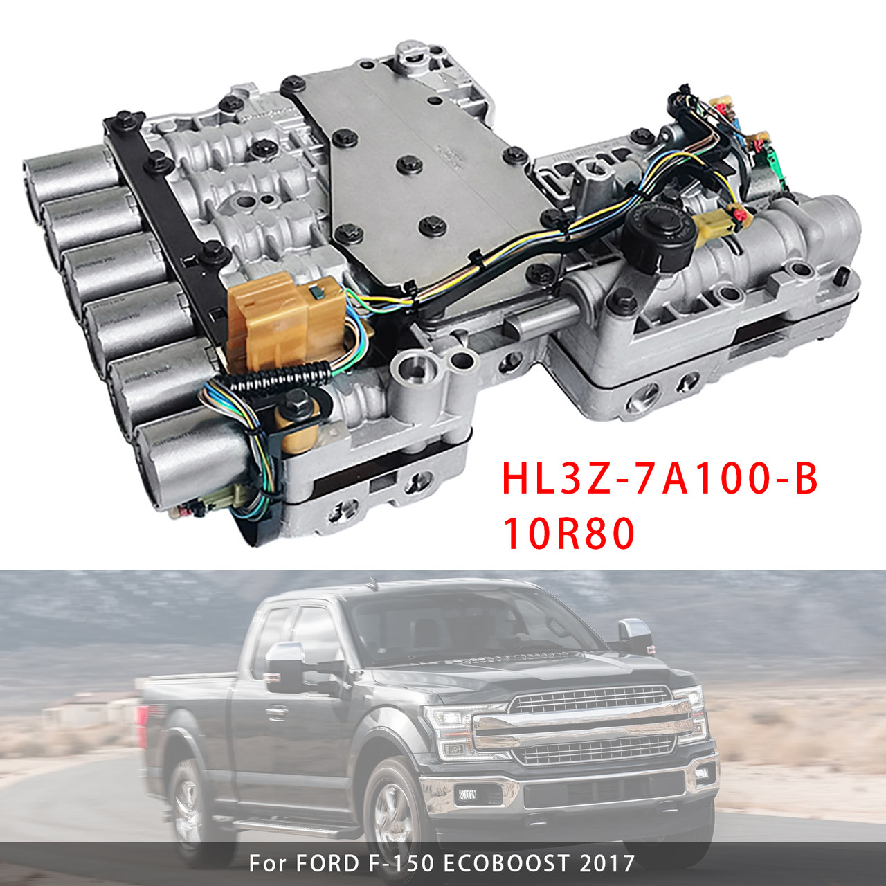 2018-2023 FORD F-150 10R80 Transmission Valve Body Control Assembly HL3Z-7A100-B/A Generic