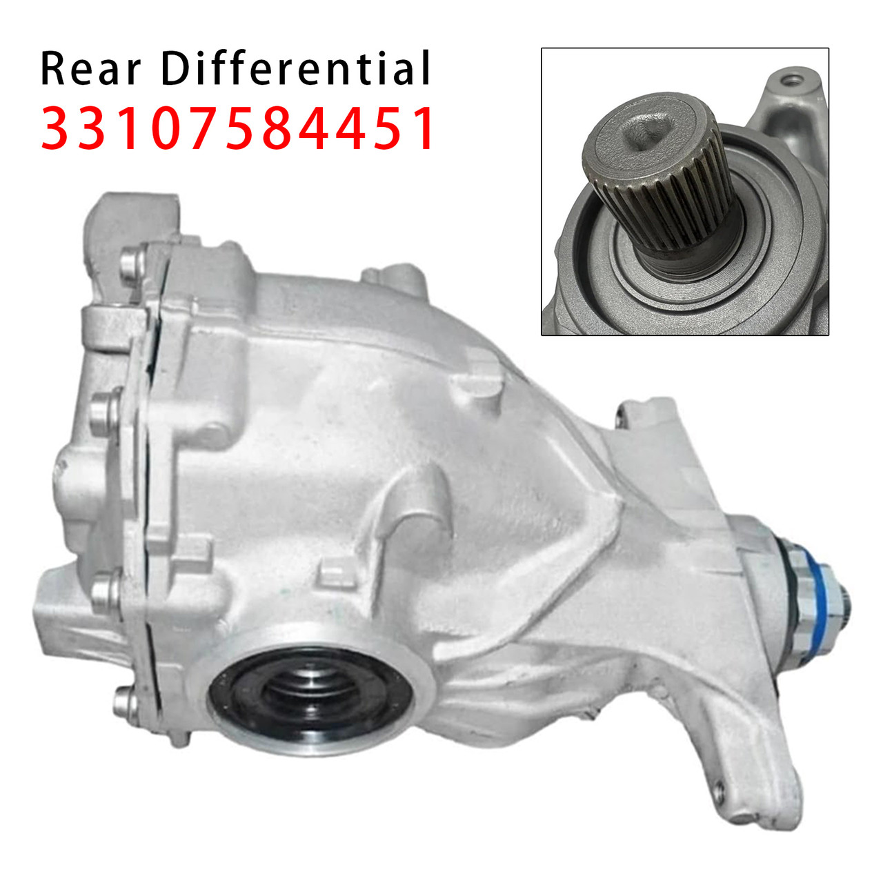 BMW 5 SeriesF10 F11 520d 525d Diesel Rear Axle Differential Assembly 33107584451 2.93 Ratio Generic