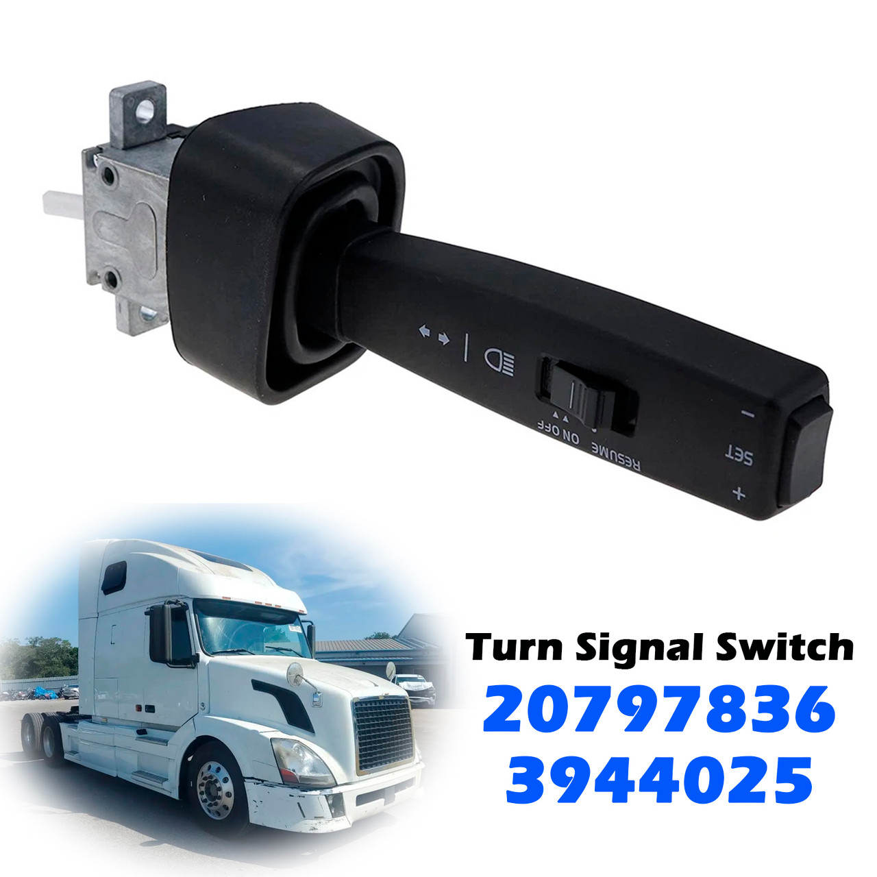 2005-2012 Volvo VNL Turn Signal Switch 20797836 3944025 Generic