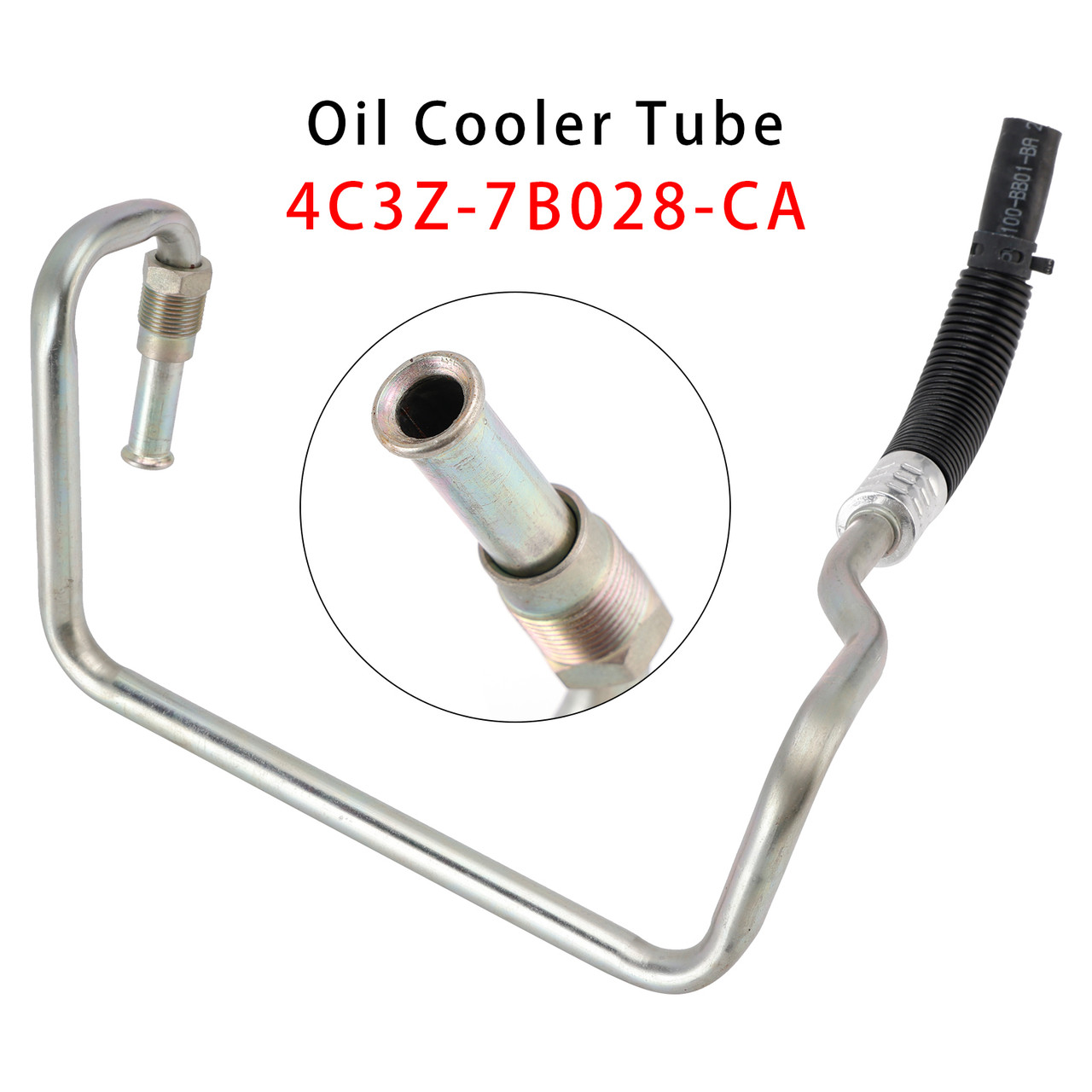 2004 Ford F-250 F-350 F-450 F-550 Super Duty Transmission Oil Cooler Tube 4C3Z-7B028-CA Generic