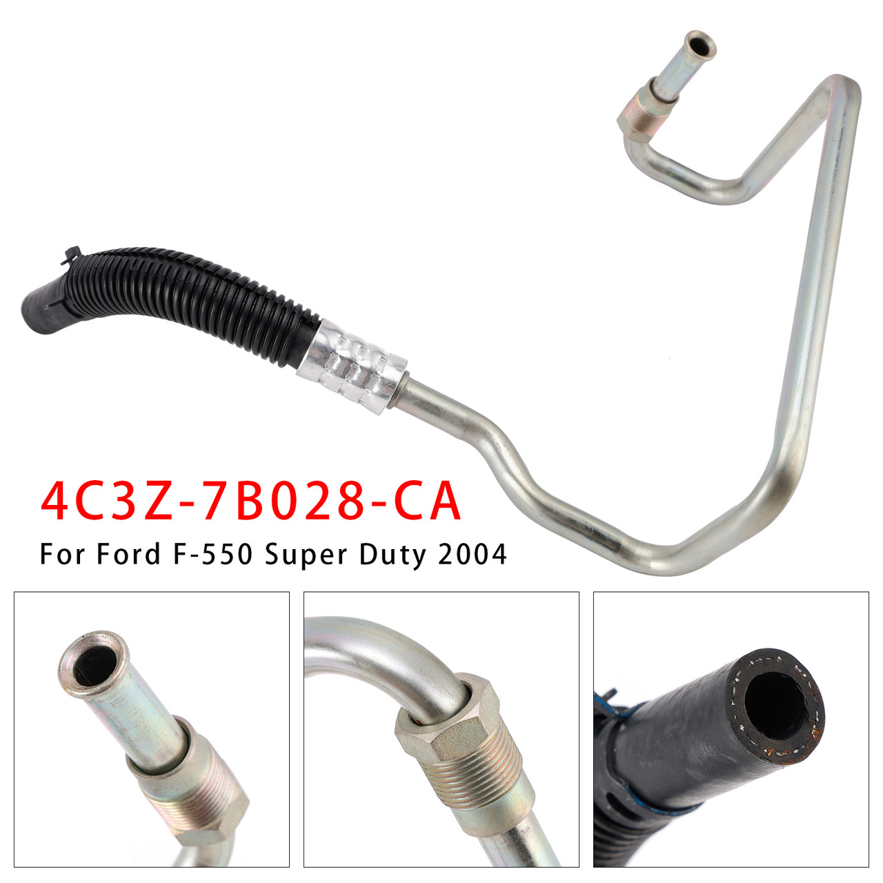 2004 Ford F-250 F-350 F-450 F-550 Super Duty Transmission Oil Cooler Tube 4C3Z-7B028-CA Generic