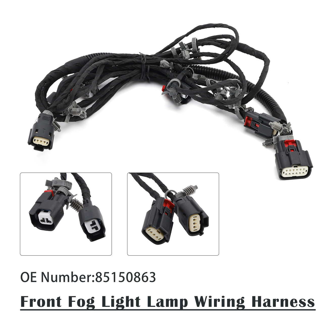 2019-2020 Chevy Camaro Front Fog Light Lamp Wiring Harness 85150863 Generic