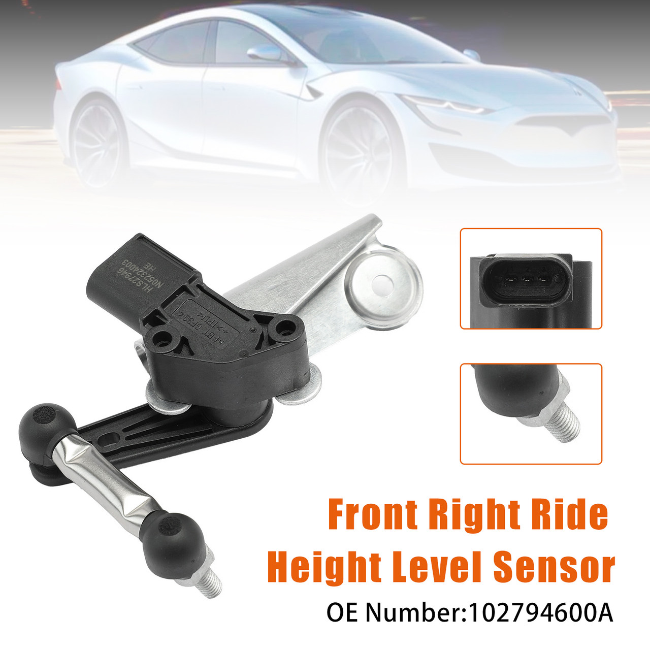 2012-2021 Tesla Model S Front Right Ride Height Level Sensor Generic