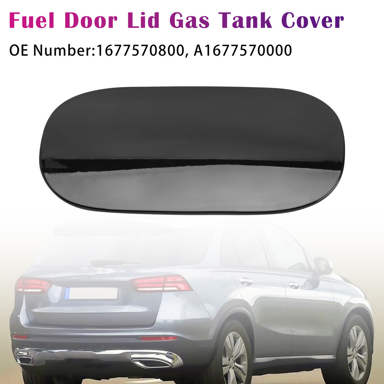 2019-2025 Mercedes GLE W167 Fuel Door Lid Gas Tank Cover A1677570000 Generic