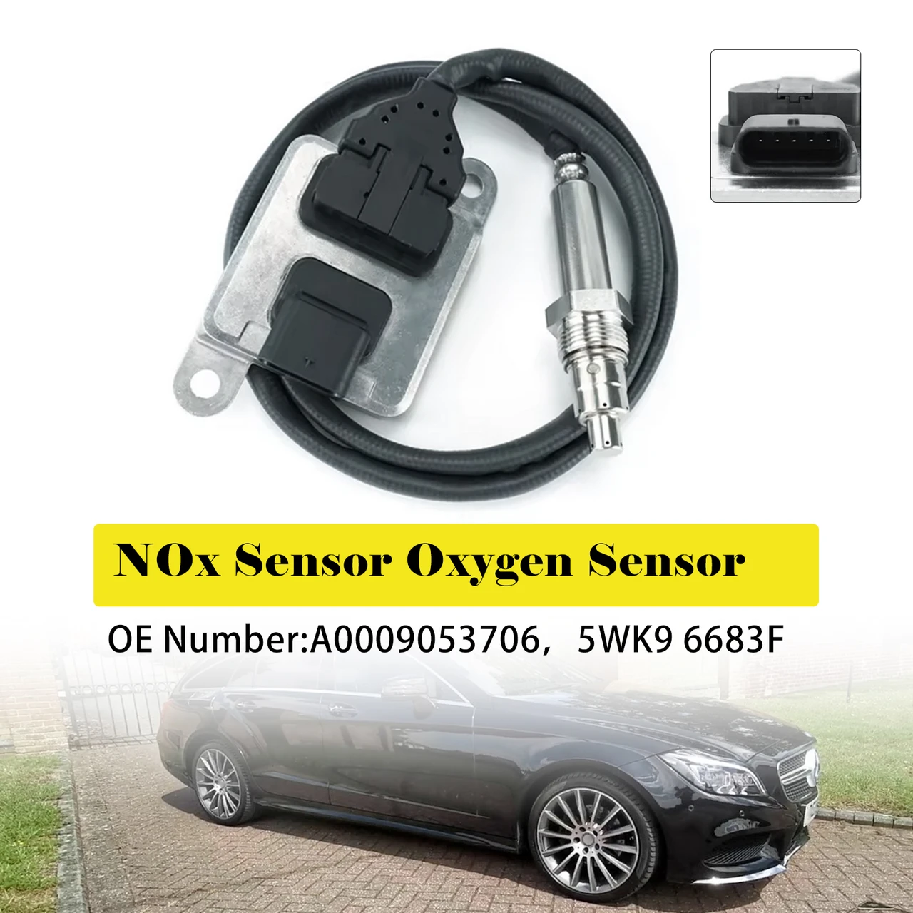 Mercedes-Benz CLS W205 S205 W166 NOx Sensor Oxygen Sensor A0009053706 Generic