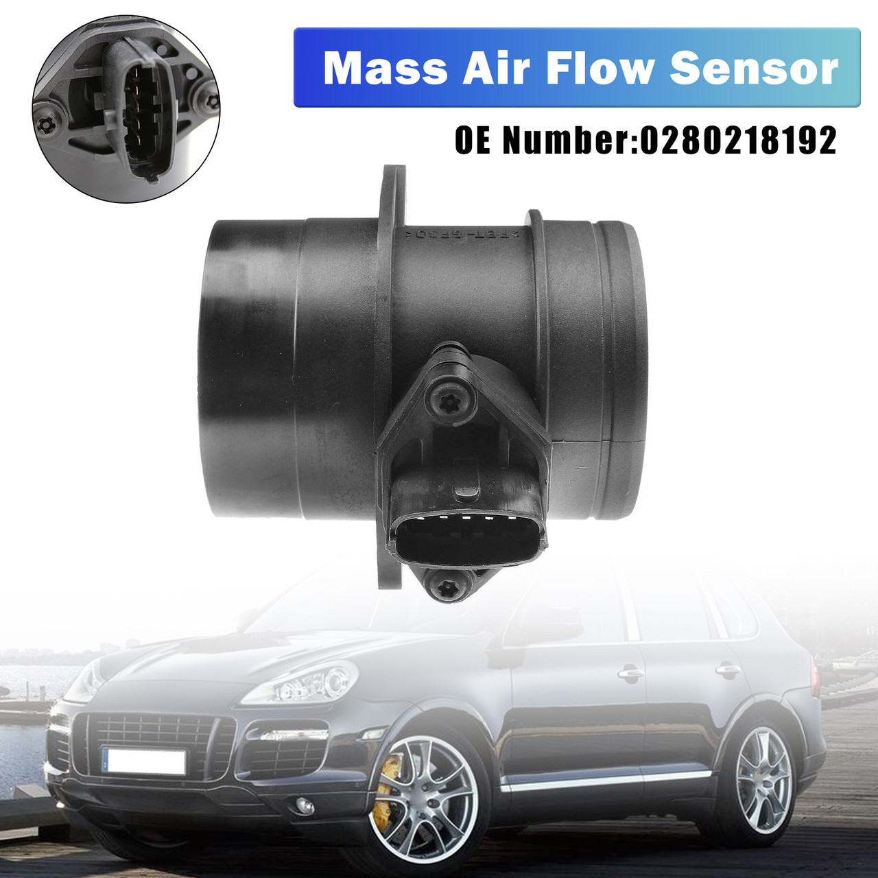 2007-2013 Porsche 911 Mass Air Flow Sensor 0280218192 Generic