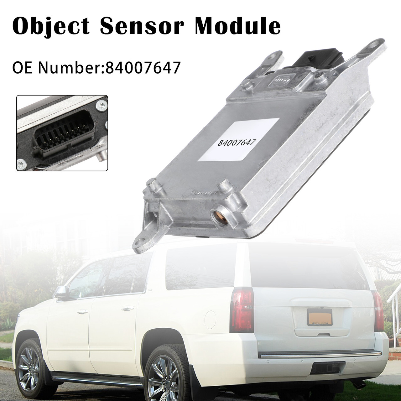 2014-2016 Buick LaCrosse Cadillac Escalade Chevy Object Sensor Module 84007647 Generic