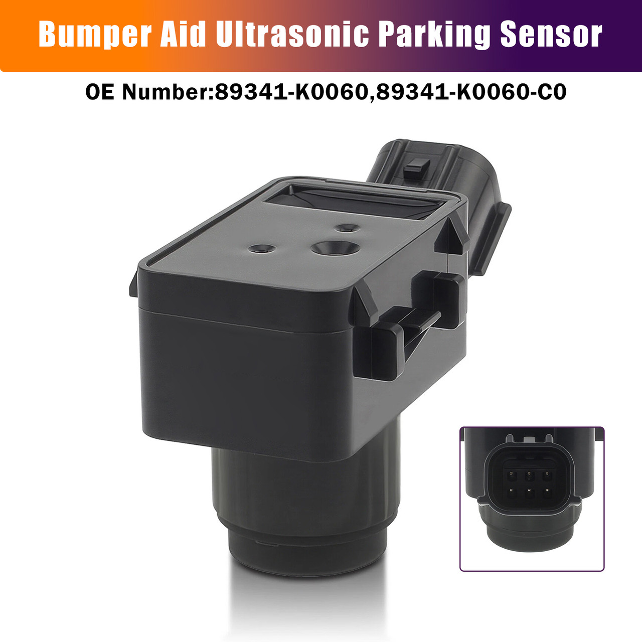2020-2021 Toyota Camry Sienna Venza Bumper Aid Ultrasonic Parking Sensor 89341-K0060 Generic